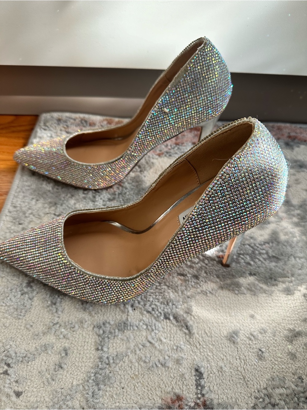 Steve Madden Rhinestone Heels - Picture 3 of 6
